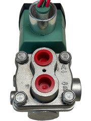 ASCO RED-HAT 8342G701 SOLENOID VALVE 4 WAY STAINLESS STEEL BODY PTFE SEAL NEW