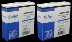 NEW 50-PACK ASP Medical Disposable Tourniquets 1″ x 18″ ORANGE Smooth Rolled +++