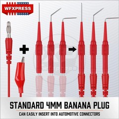 22Pcs Back Probe Kit Multimeter Test Leads Tool Identified Probe For Automotive