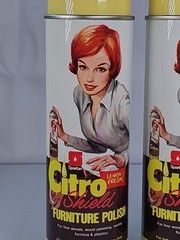 Vintage Spartan Citro Shield Furniture Polish 2 Pack New Full