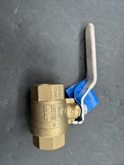New Nibco Lead Free Brass Two-Piece Full Port Ball Valve 1″ TFP600A-LF