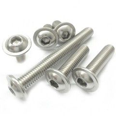 M3 M4 M5 M6 Hexagon Socket Button Head Screws With Collar 304 Stainless Steel