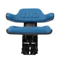 Blue Tractor Suspension Seat For Ford / New Holland 4000 4100 4110 4600 5600