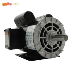 5HP Electric Motor 3450RPM 1 Phase 208V-230V 5/8″ Shaft 56 Frame CW/CCW