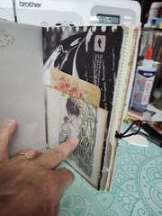 Handcrafted Pink & Green Floral Journal, Planner, Notebook, Album