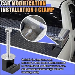 4PCS Truck Tool Box Mounting Kit J Hook Truck Toolbox Clamps No Drilling New