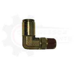 Ingersoll Rand 39155650 Brass 90 Degree Elbow 1/4″ MNPT x 3/8″ Push to Connect