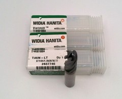 (3 pcs) New Widia Hanita TF4V0010004 3/8″ 4FL Ball Nose Varimill TiAlN