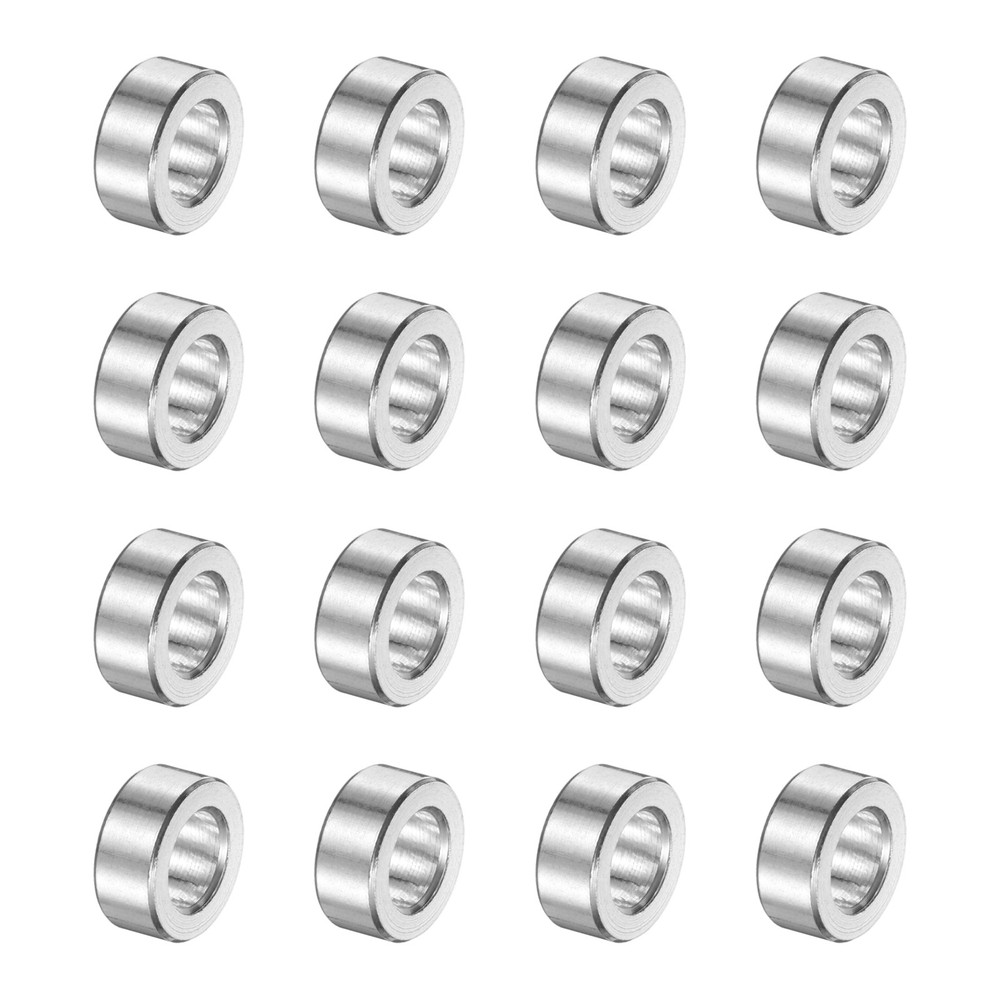 16Pcs Aluminum Spacer 7mm OD x 4.1mm ID x 3mm Length for M4 Screw