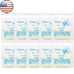 US Dental Orthodontic Rubber Bands Ortho Elastics Latex Braces 3.5,5.0,6.5 OZ