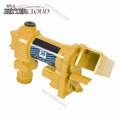 12V 20GPM Fuel Transfer Pump Diesel Gas Gasoline Kerosene Car Truck Tractor