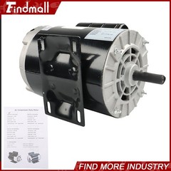 3.7HP 3450RPM Electric Motor Compressor Duty 56Frame 1 Phase 5/8″ Shaft 230V
