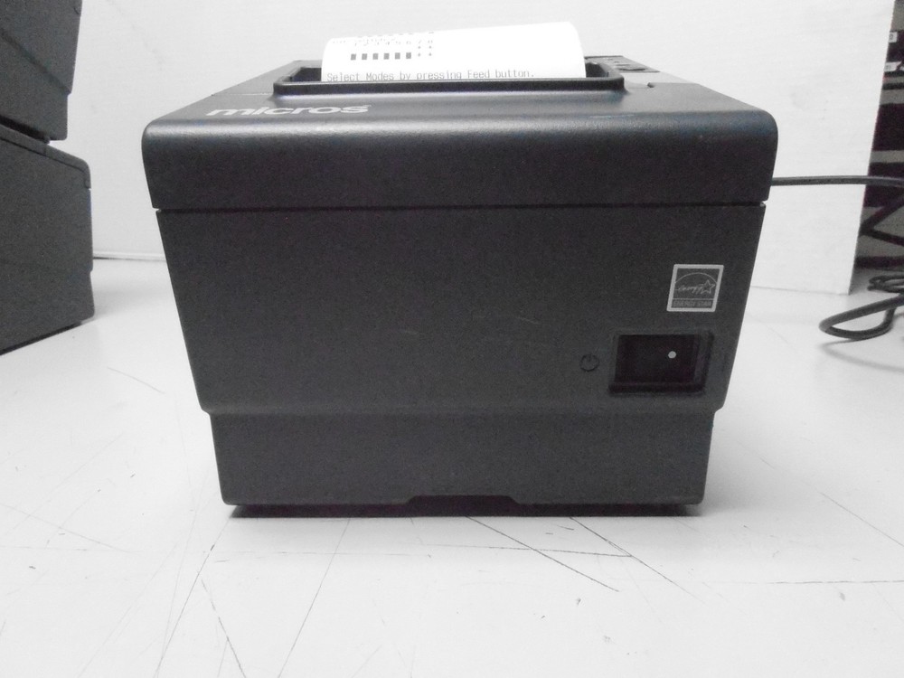EPSON TM-T88V M244A POS USB + ETHERNET THERMAL RECEIPT PRINTER + Power Supply
