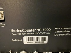 ChemoMetec NucleoCounter NC-3000 Advanced Image Cytometer Cell Analysis System