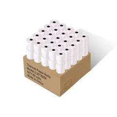 2 1/4 Inch x 85 Ft Thermal Paper POS Cash Register Receipt Rolls 50 PCS
