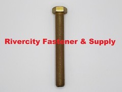 1/2-20×4 Tap Bolt Grade 8 Hex Head Screw 1/2x20x4 Full Thread bolt 1/2 x 20 x 4