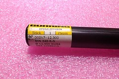 GUHRING 12.3mm 31/64 #217 HSS Taper Length Drill Bit, Extra Length 12.300mm