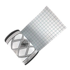 5 Meters Rhombus Grid 3D Self Adhesive Peel and Stick Waterproof Wall Border …