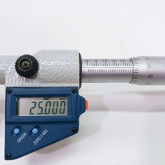 Mitutoyo Digital Outside Micrometer OMP-25DM 0-25mm Caliper From Japan BG142