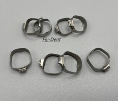 Dental Orthodontic 1st Rough Molar Bands with Buccal Tubes #29-44+ Roth 018/022