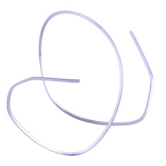 100Packs Dental Orthodontic Rectangular Stainles Steel Arch Wire Ovoid/Nature