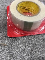 3M 5423 1 IN X 18 YD UHMW Polyethylene Film Tape Chemical Resistant NOS