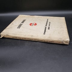 1960 Allison Torqmatic Transmission 5640 5840 Service Manual 6-Speed Supplement