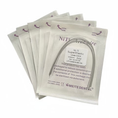 Dental Orthodontic Super Elastic Niti Round Arch Wire Ovoid/Nature Form