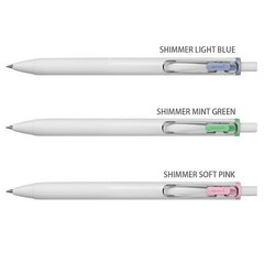 Gel Ink Ballpoint Pen Uniball One 0.50mm 3color Set/Creative Color Shimmer Color