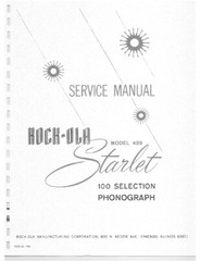 Rock-Ola Jukebox Service Manual Reprint CD Thumb Drive Check Description