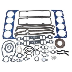 Full Set Overhaul Gasket Set Compatible for SBC 283 302 307 327 350 5.7L 2 PC