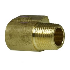 Street Elbow 90 Degree 3/8″ Male NPT x 3/8″ Female Brass Pipe Connector 116SE