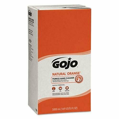 GOJ7255 – Size : 2000 mL – GOJO Natural Orange Pumice Hand Cleaner – Carton of 4