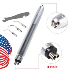 Dental Ultrasonic Air Perio Scaler Handpiece Hygienist Cavitron 4 Holes SANDENT