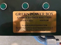 Green Power Box Energy Saving Solution Or Electricity Saving Box