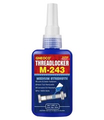 Threadlocker Blue, Thread Lock Medium Strength Lock Tight for Nuts, Bolts, Faste