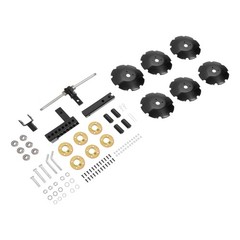 20” Rear Disc Harrow 6 pieces Disc Plow Adjustable Heavy Duty Durable Universal