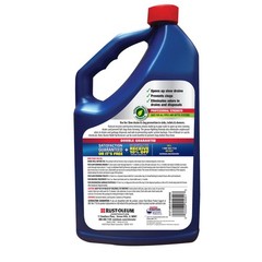 Roto-Rooter Build-Up Remover Drain Cleaner, 64 Fl Oz (Pack of 1), Blue/Green