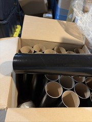 3 x 18″ Black Mailing Tubes 24 PCS