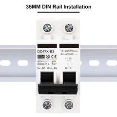 15A 30A 60A 120A Solar Circuit Breaker for Residential and Commercial PV