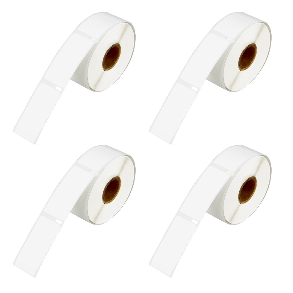 4 Rolls Rat Tail Jewelry Pricetag of 400 Labels for Dymo 30373 LabelWriter 450