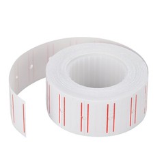 Price Tag Gun Sticker Red line 600 Labels per Roll Refill Ink Roller For MX-5500