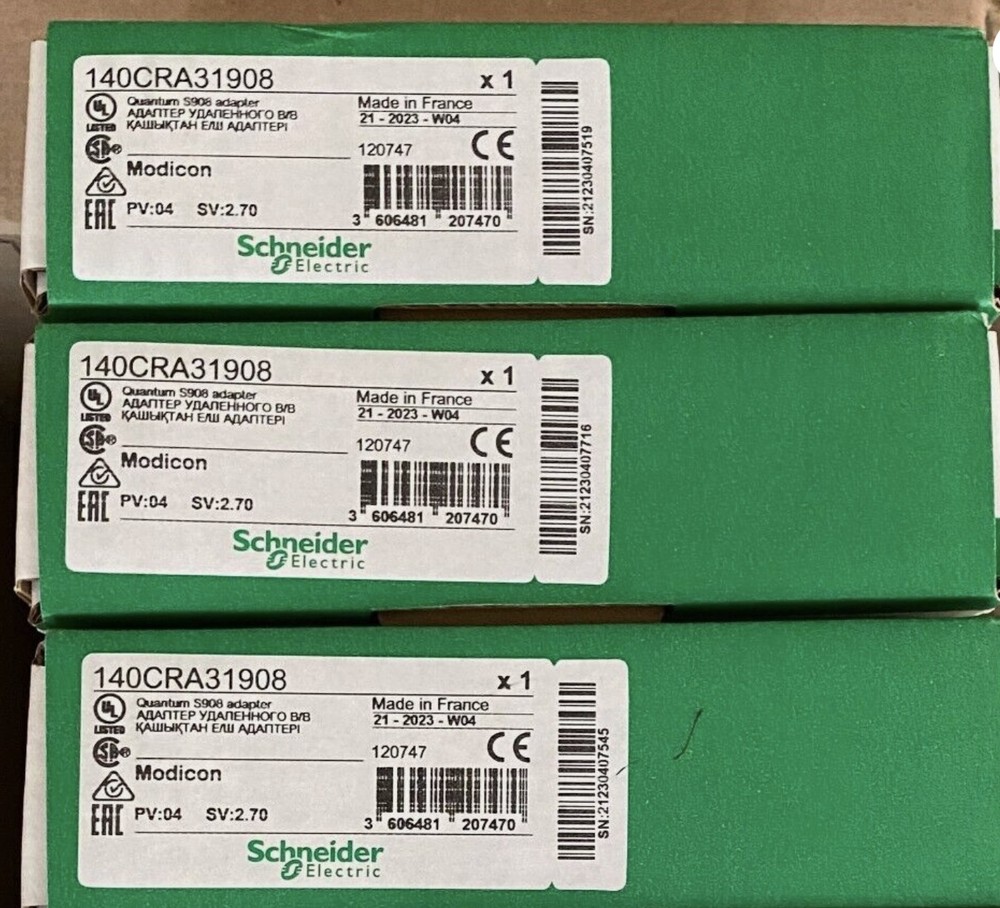 One For 140CRA31908 M580 Quantum S908 RIO Drop Adapter Expedited Shipping