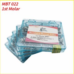 50Sets Dental Orthodontic Buccal Tube 1st 2nd Molar Tube Roth MBT 022/018 Mesh