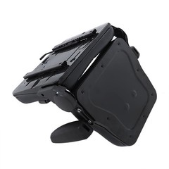 Universal Tractor Seat, Lawn Mower Seat with Armrests for Excavator Backhoe