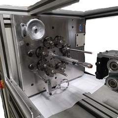 Steeger HS80/16-2002 16 Carrier Horizontal Medical Braider, 230VAC 3-Ph 10A