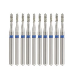 Multi-Use Dental Diamond Burs Long Pear FG Burs 830L/008M Medium Grit High Speed
