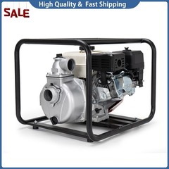 2 Inch Gas Powered Water Pump 6.5HP 4-Stroke Cast Iron Semi Trash Drainage Tool
