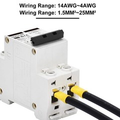 15A 30A 60A 120A Solar Circuit Breaker for Residential and Commercial PV