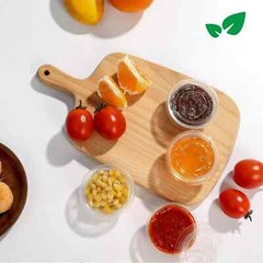 [ 2 oz ] Portion Cup Disposable Plastic Cups for Meal, Salad Dressing, Soufflé,